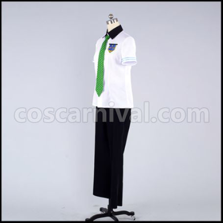 Free! Haruka Nanase/Makoto Tachibana Summer Uniform Cosplay Costume coscarnival - Hem Detail