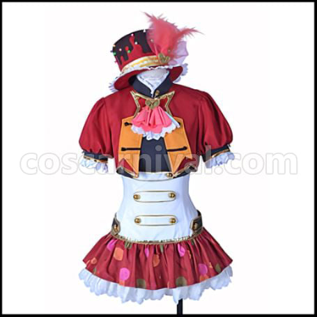 Love Live! School Idol Festival Valentine's Edition 2015 First Half Post-Awakening Nico Yazawa Cosplay Costume coscarnival - Front View