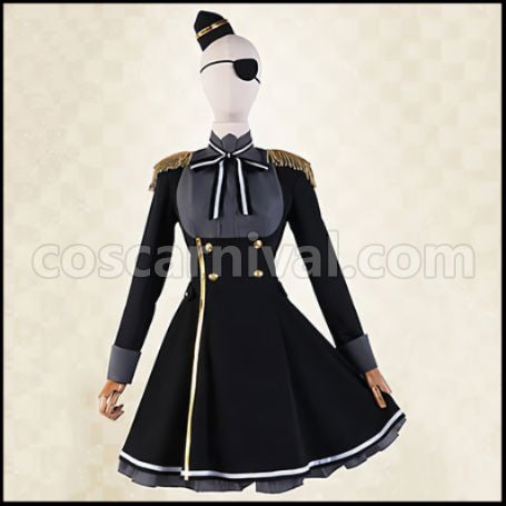 Spy Classroom Annette Cosplay Costume coscarnival - Front View