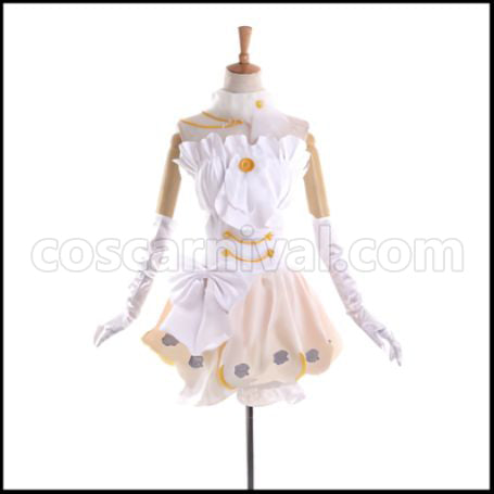 Love Live! School Festival Wedding Dress Edition SR After Awakening Rin Hoshizora Cosplay Costume coscarnival - Front View
