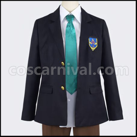 Free! Haruka Nanase Iwatobi High School Uniform Cosplay Costume coscarnival - Collar Design
