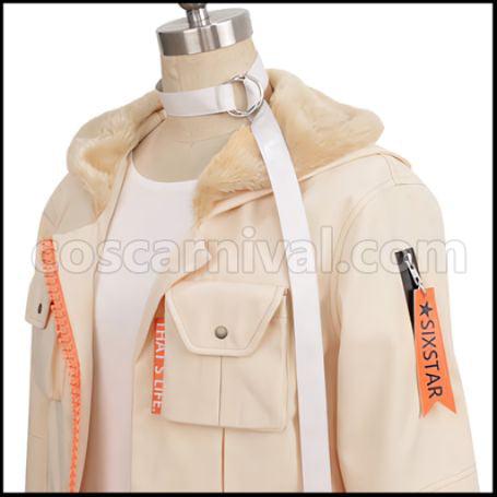 Paradox Live 1Nm8 Rokuta Cosplay Costume coscarnival - Collar Design