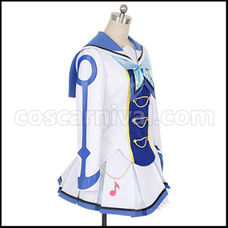 Love Live! Sunshine!! Bokura wa Ima no Naka de Riko Sakurauchi Cosplay Costume coscarnival - Back View