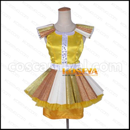 Love Live! SR Your Sky Far Away Autumn Rin Hoshizora Cosplay Costume coscarnival - Front View