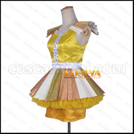 Love Live! SR Your Sky Far Away Autumn Rin Hoshizora Cosplay Costume coscarnival - Back View