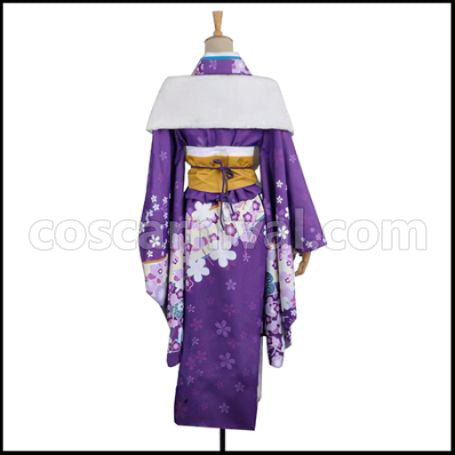 Love Live! New Year Edition Nozomi Tojo Cosplay Costume coscarnival - Back View