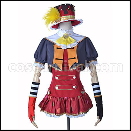 Love Live! School Idol Festival Valentine's Edition 2015 First Half Post-Awakening Rin Hoshizora Cosplay Costume coscarnival - Front View