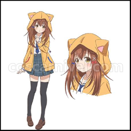 Charlotte Tomori Nao Cosplay Costume coscarnival - Back View