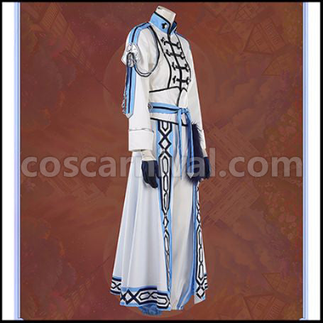 The Wizard's Promise Mahoyaku East Country Shino Sherwood First Anniversary Cosplay Costume coscarnival - Back View