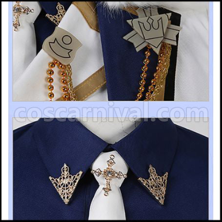 The Wizard's Promise Mahoyaku Central Country Arthur Boyle Co First Anniversary Cosplay Costume coscarnival - Cuff Style