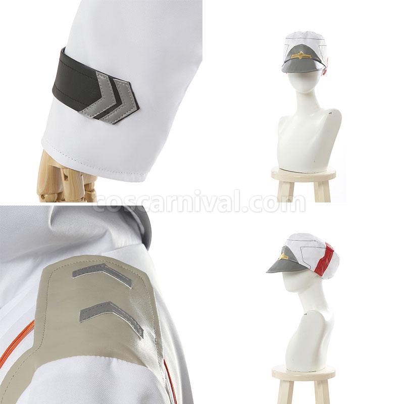 DARLING in the FRANXX 02 제로 투 코트 유니폼 코스프레 의상
