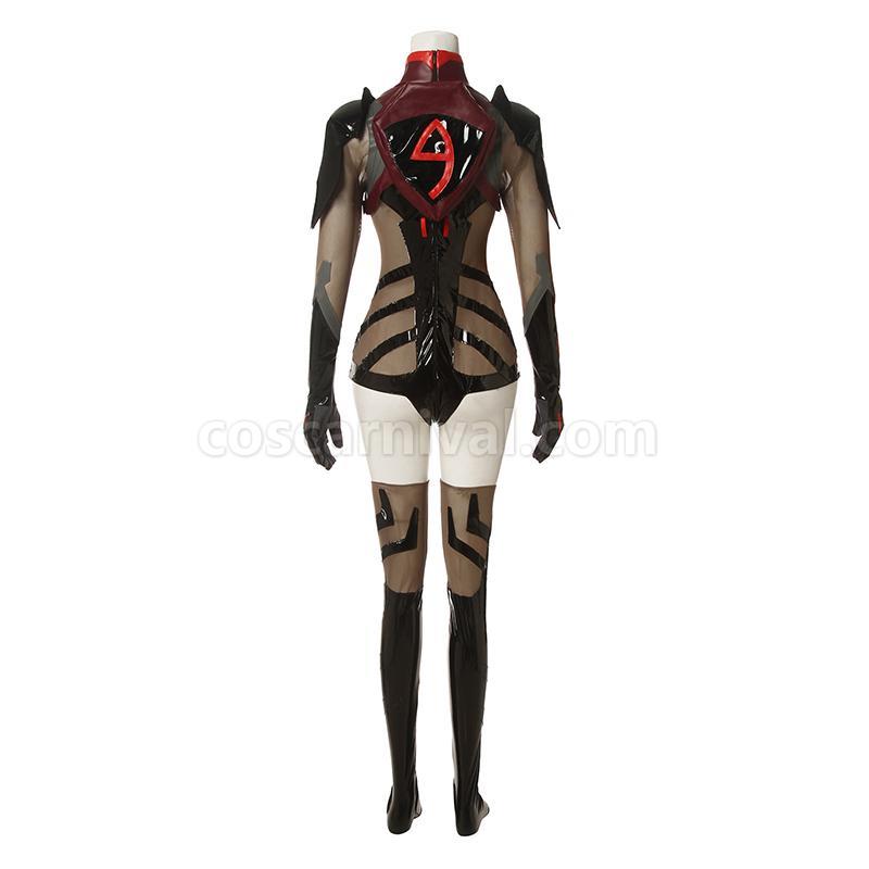 Eva cosplay costume from Sword Art Online, back view