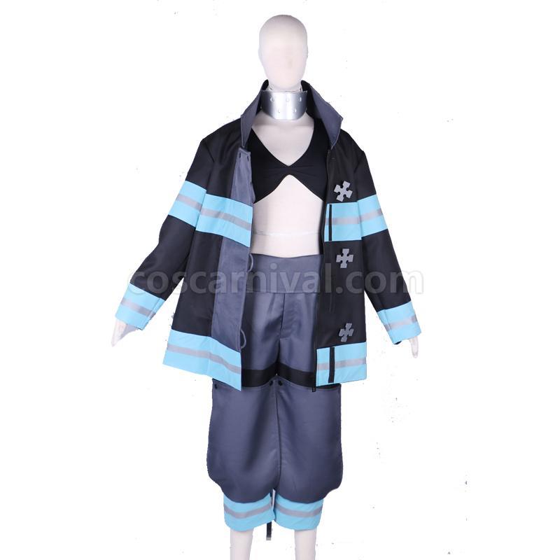 Fire Force Kotatsu Tamaki Uniform Cosplay Costume, detail 2