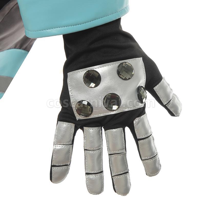 Fire Force Kusakabe Shinra And Hat Gloves Cosplay Costume, accessory detail