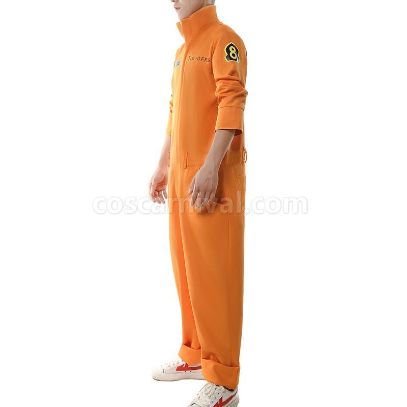Fire Force kusakabe shinra Full member Cosplay Costume, detail 2
