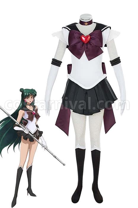 Going Coser Sailor Moon Sailor Pluto Meioh Setsuna Cosplay Costume coscarnival