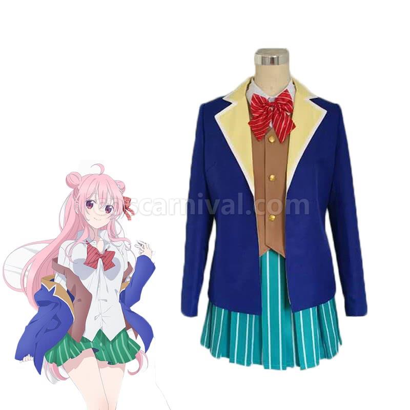Happy Sugar Life Matsuzaka Sato School Uniform Cosplay Costume coscarnival