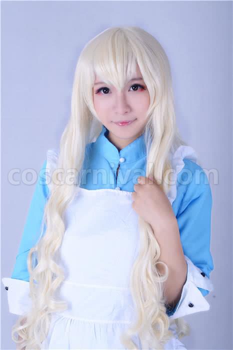 Heat Haze Kagerou Project 코자 쿠라 마리 메이드 슈트 맞춤 코스프레 의상