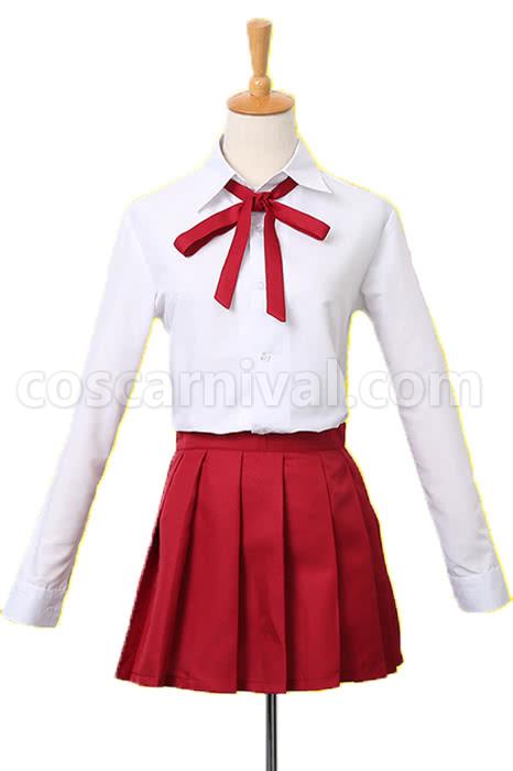 ひもと!うまるちゃん うまる土間 赤制服 コスプレ衣装 coscarnival