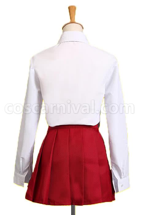 Himouto! Umaru-chan Umaru Doma Red Uniform Cloth Cosplay Costume, back view