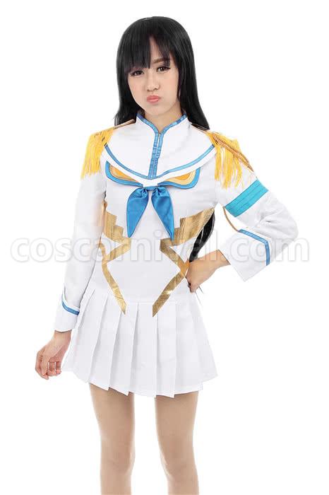 Hot kill la kill 사츠키 키류인 유니폼 코스프레 의상