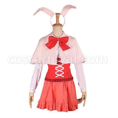 Inu x Boku SS Karuta Roromiya Little Red Riding Hood Cape Cloak Suit Cosplay
