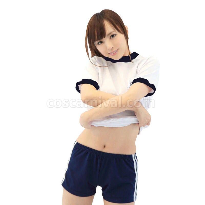 Inu X Boku SS Roromiya Karuta Sports Suit Cosplay Costume