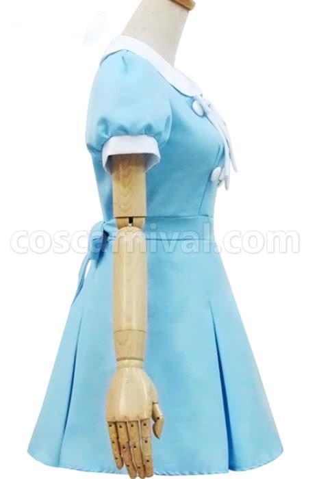 K-ON Blue Japanese School Girls Cosplay Costume