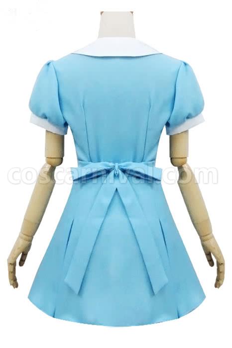 K-ON 블루 일본 여고생 코스프레 의상