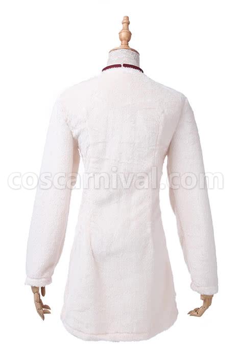 K 프로젝트 네코 V 넥 울 플러시 스웨터 드레스 코스프레 의상