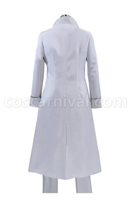 K Project Silver King Isana Yashiro White Cosplay Costume