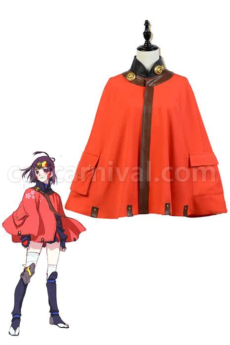 Kabaneri Of The Iron Fortress Mumei Short Cloaks Costumes