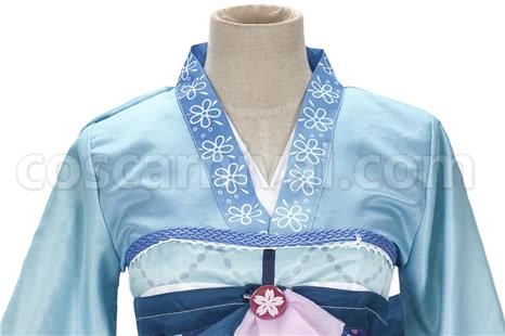 kagerou Project Enomoto Takane Cosplay Costume, collar detail