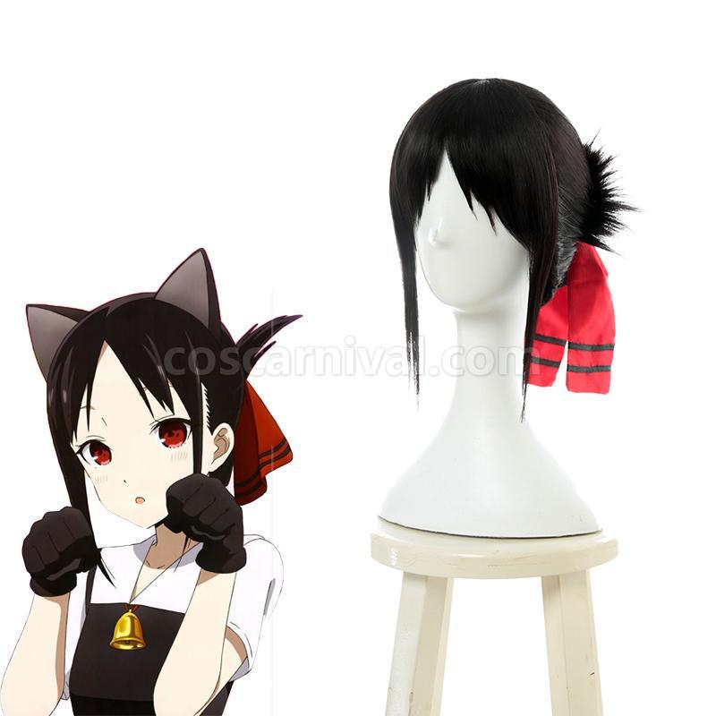 kaguya sama love is war kaguya shinomiya black wigs custom costumes
