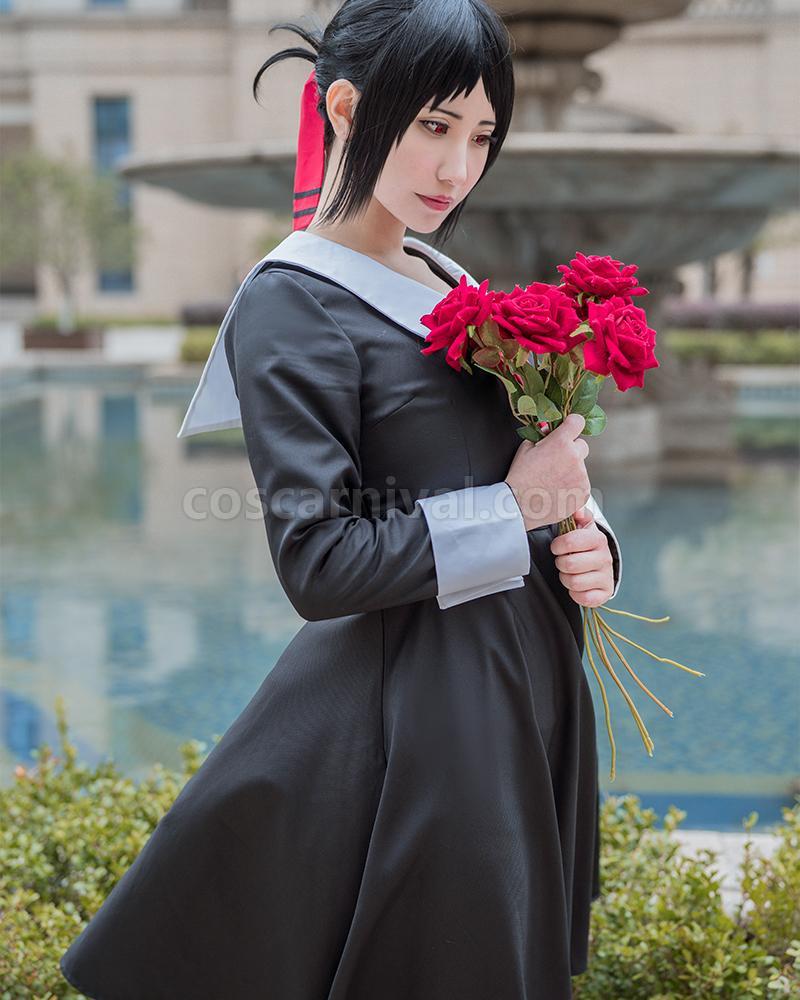 Kaguya-sama: Love is War 카구야 Shinomiya 긴팔 유니폼 코스프레 의상