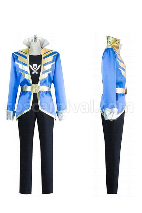 Kaizoku Sentai Gokaiger 블루 코스프레 의상