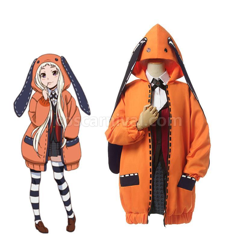 Kakegurui Yomozuki Runa Coat Cosplay