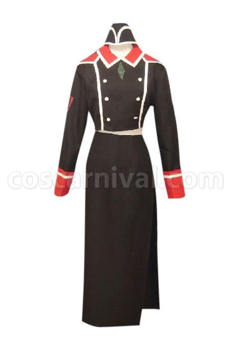 katsuragi misato Uniform Cosplay Costume, front view