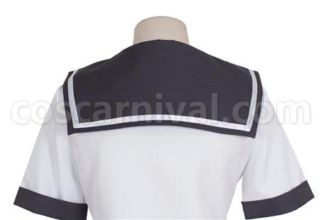 Kousaka kirino Short Sleeve Gray School Uniform Cosplay Costume, detail 3