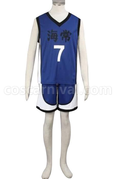 Kuroko No Basuke Basketball Kise Ryota Sportswear Uniform NO.7 Cosplay