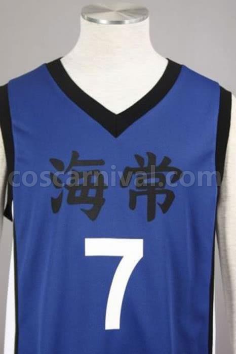 Kuroko No Basuke 농구 키세 료타 스포츠웨어 유니폼 NO.7 코스프레 의상