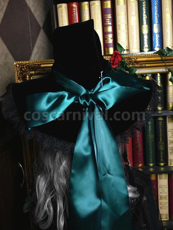 Gothic Lolita Hat Bows?Lace Accessory Lace?Bow Polyester Purple Lolita Witch Hat