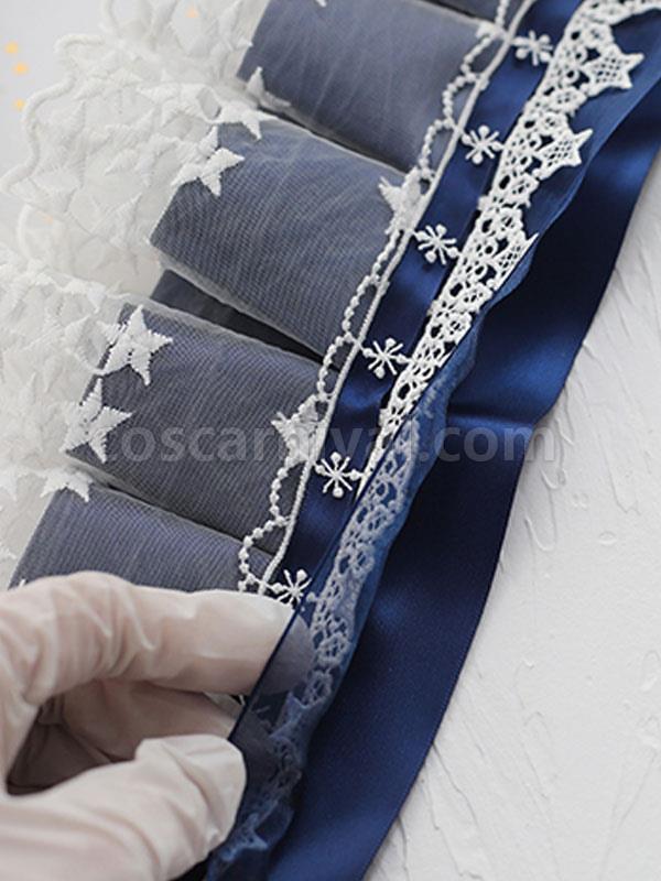 Sweet Lolita Headdress Lace?Bows Headband Headwear