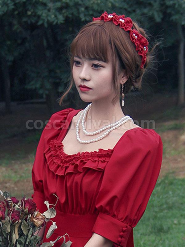 Black Lolita Headdress Cathighness Headwear Lolita Headband coscarnival