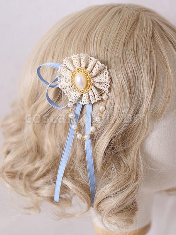 Sweet Lolita Headdress Lace Lolita Hair Accessories coscarnival