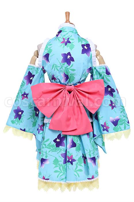 Eli Ayase cosplay costume from Love Live!, back view