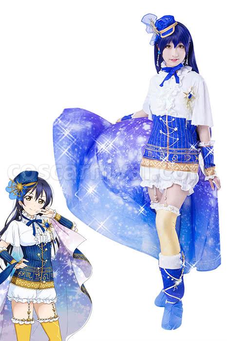 Umi Sonoda cosplay costume from Love Live!, front view