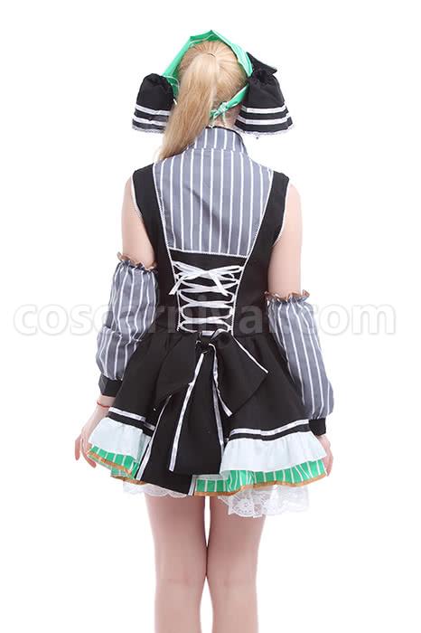 Eli Ayase cosplay costume from Love Live!, back view