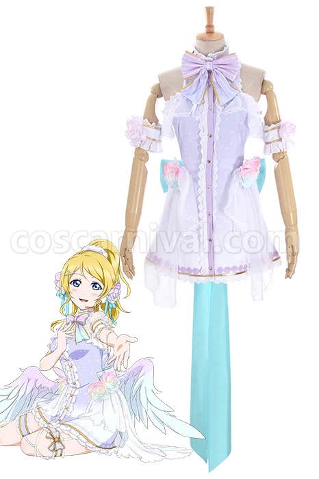 Love Live Eli Ayase White Valentine Day Cosplay Costume coscarnival