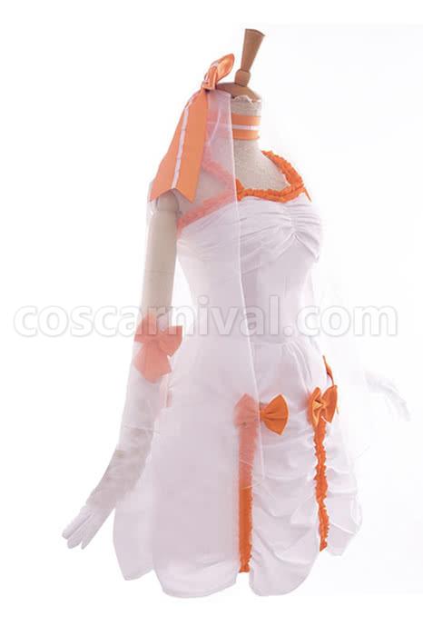 Love Live! Hanayo Koizumi White Little Formal Dress Bridesmaid Dresses Cosplay Costume coscarnival